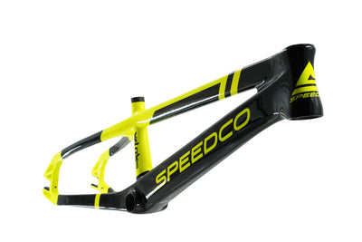 Speedco Velox Evo Carbon BMX Race Frame-Neon Yellow
