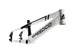 Speedco Velox Evo Carbon BMX Race Frame-Semi Gloss White - 2