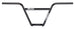 Shadow Conspiracy Crowbar 4pc BMX Chromoly Handlebars-8.7&quot; - 1