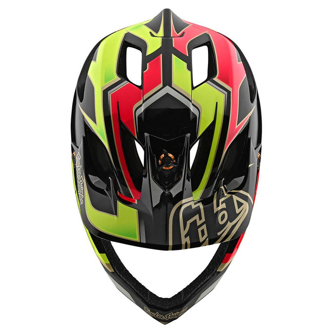 Troy Lee Designs Stage MIPS BMX Race Helmet-Ropo Pink/Yellow - 5