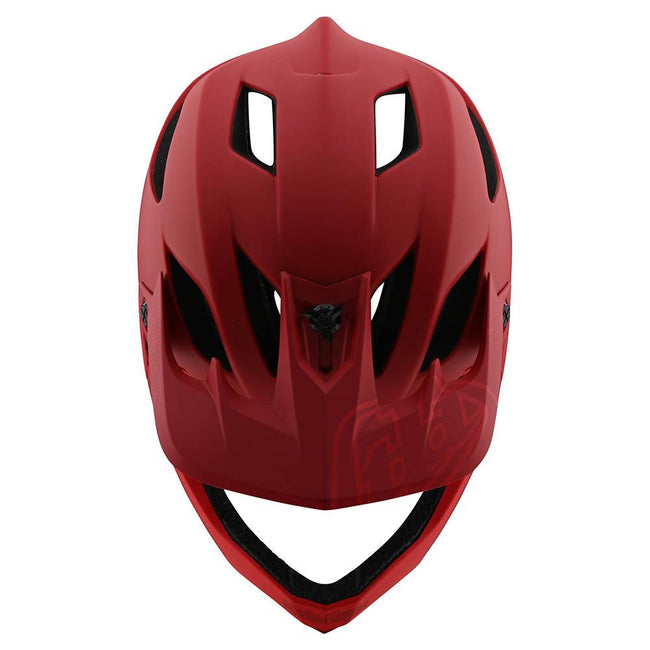 Troy Lee Designs Stage MIPS Helmet-Stealth Red - 5