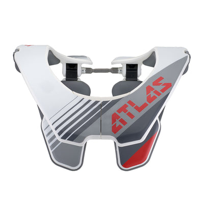 Atlas Prodigy Incline Race Neck Brace-White