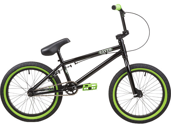 DK Raven BMX Bike-18&quot;-Gloss Black - 1