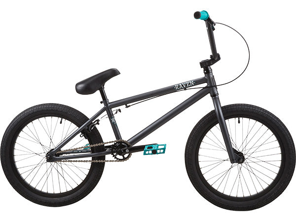 DK Raven BMX Bike-20&quot;-Matte Charcoal - 1