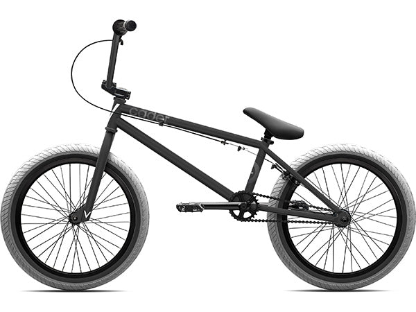 Verde Cadet LHD BMX Bike-Matte Black - 1