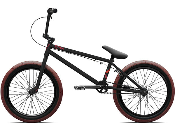 Verde Eon LHD Bike-Black w/Red Tires - 1