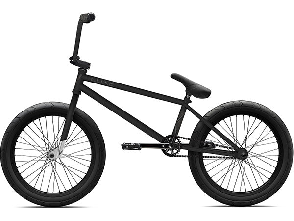 Verde Luxe FX LHD Bike-Matte Black W/Chrome - 1
