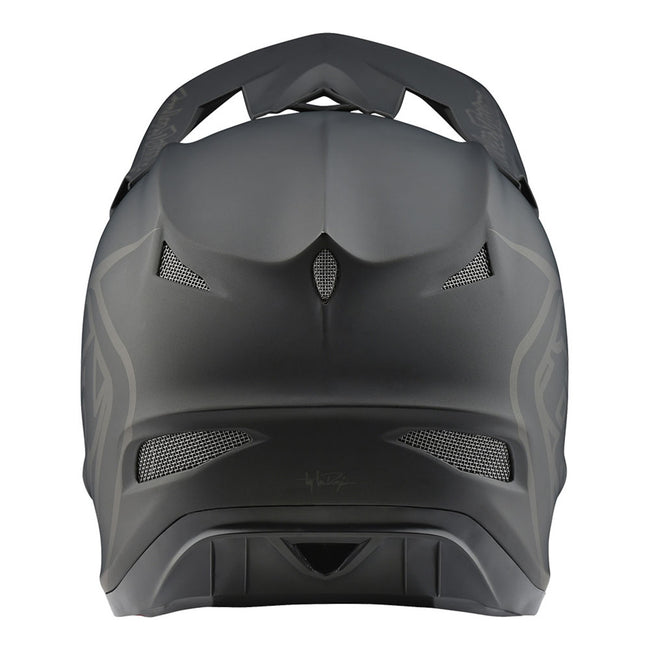 Troy Lee Designs D3 Fiberlite BMX Race Helmet-Mono-Black - 4