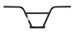 Rant Nsixty Chromoly 4pc Handlebar-8.75&quot; - 2