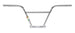 Rant Nsixty Chromoly 4pc Handlebar-8.75&quot; - 1