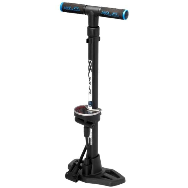 XLC Gamma Floor Pump - Dual Head - 1