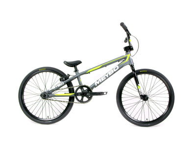 Meybo Clipper Expert BMX Race Bike-Grey-White-Lime