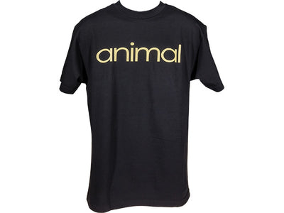 Animal Wordmark T-Shirt-Black