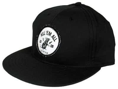 Animal Kill'em All Snapback Hat-Black