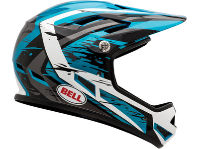 Bell Sanction Helmet-Blue/Black/White-Medium