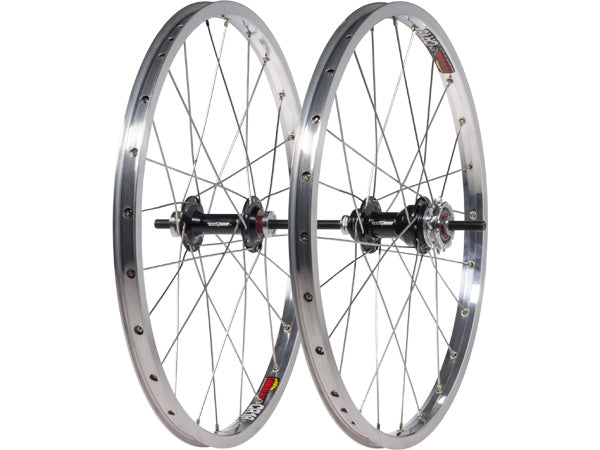 Black Ops Cassette w/Sun CR18 Rims Expert Plus BMX Race Wheelset-24H-20x1.50&quot; - 2