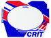 Crit Color Blocks Number Plate - 1