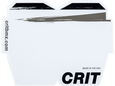 Crit Striped Number Plate