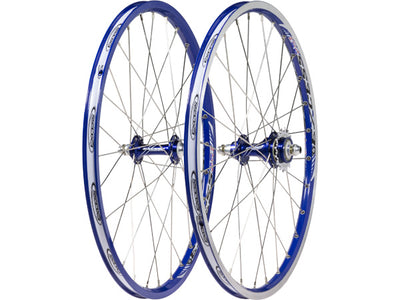 Excess 351 Pro Series Cassette Mini BMX Race Wheelset-20x1 1/8"