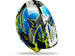 Fly Racing 2013/2014 F2 Carbon Acetylene Helmet-Blue/Hi-Vis Yellow - 4