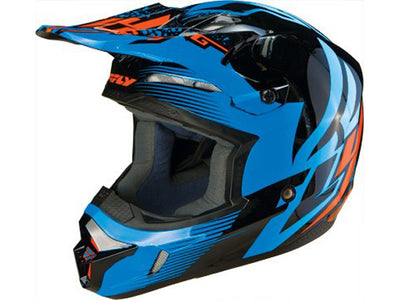 Fly Racing 2013/2014 Kinetic Inversion Helmet-Blue/Black