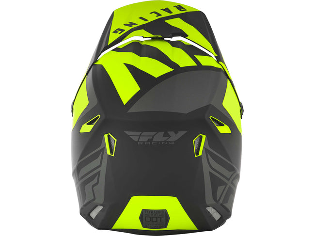 FLY RACING 2019 Elite Vigilant Helmet-Matte Black/Hi-Vis - 4