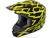 Fly Racing 2014 Kinetic Block Helmet-Black/Hi-Vis Yellow - 1