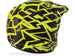 Fly Racing 2014 Kinetic Block Helmet-Black/Hi-Vis Yellow - 2
