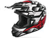 Fly Racing 2014 Kinetic Block Helmet-White/Red - 1