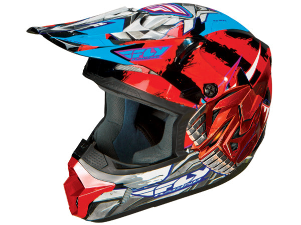 Fly Racing 2013/2014 Kinetic Fly-Bot Helmet-Red/Black - 1