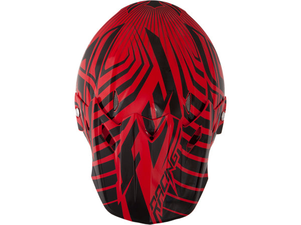 Fly Racing 2013/2014 Three.4 Helmet-Red/Black - 3