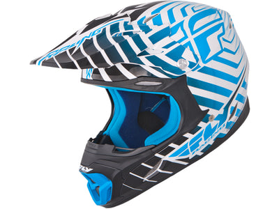 Fly Racing 2013/2014 Three.4 Helmet-White/Blue
