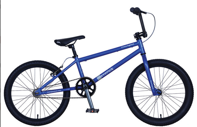 Free Agent Maverick BMX Bike-Blue - 1