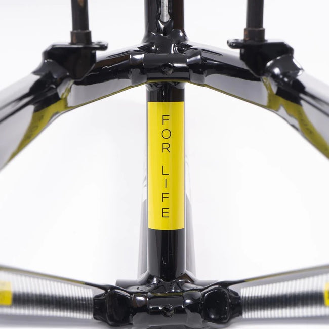 Stay Strong For Life V4 Alloy BMX Race Frame-Black/Silver V-Brake version - 7