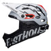 Bell Super DH Spherical BMX Race Helmet-Matte/Gloss Black/White - 2