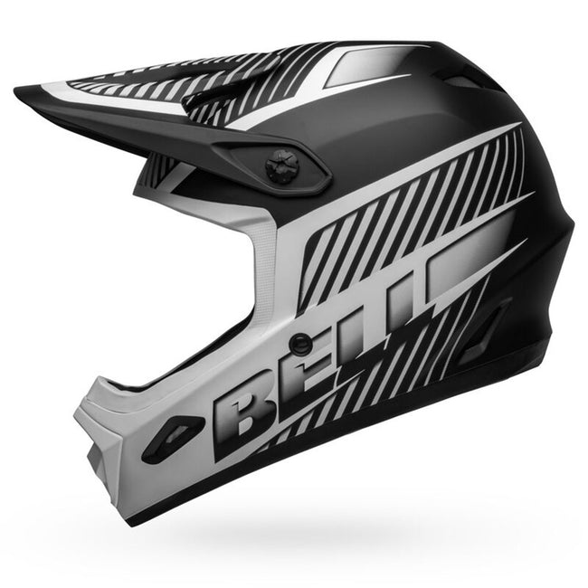 Bell Transfer BMX Race Helmet-Matte Black/White - 4