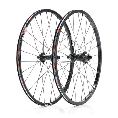 Box One Stealth Alloy Mini/Expert BMX Race Wheelset-20x1 1/8"