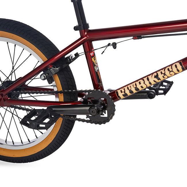 Fit Misfit 18&quot; BMX Freestyle Bike-Gloss Blood Red - 4