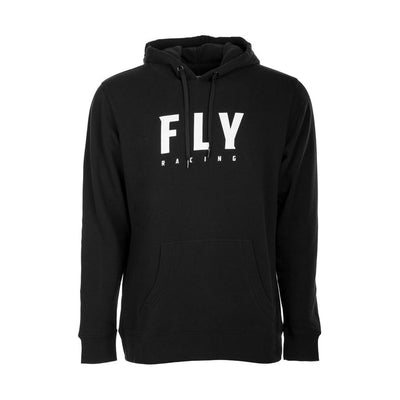 Fly Racing Badge Pullover Hoodie-Black