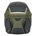 Fly Racing Kinetic Vision BMX Race Helmet-Matte Olive Green/Grey - 3