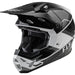 Fly Racing 2022 Formula CP Rush BMX Race Helmet-Black/White - 1