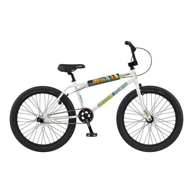 GT Dyno Pro Compe Heritage 24&quot; BMX Freestyle Bike-Pearly White - 1