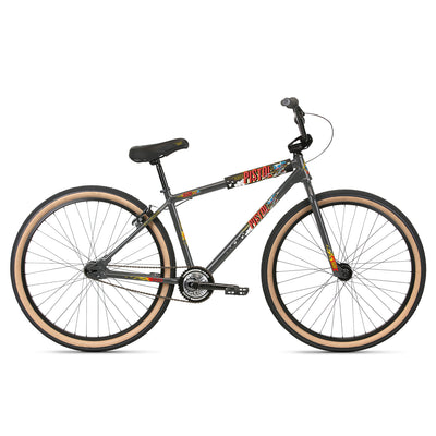 Haro Pistol 24" BMX Freestyle Bike-Grey