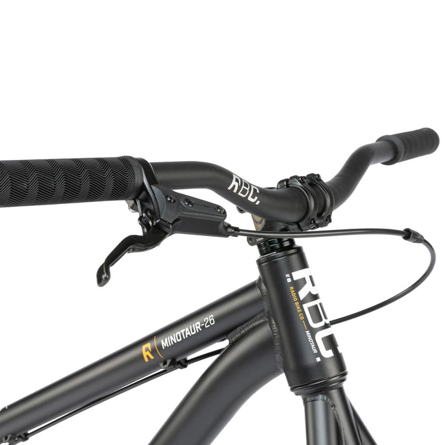 Radio Minotaur 26&quot; BMX Dirt Jump Bike-Matte Black - 4