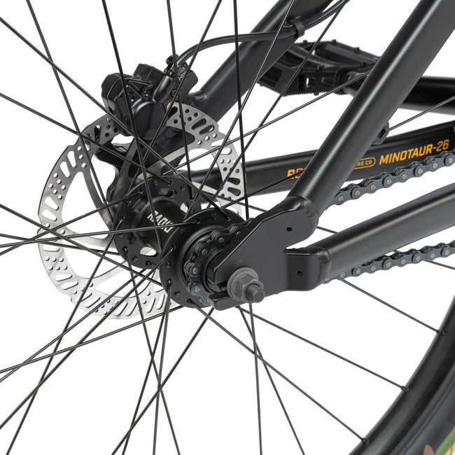 Radio Minotaur 26&quot; BMX Dirt Jump Bike-Matte Black - 10