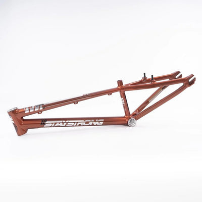Stay Strong For Life V4 Alloy BMX Race Frame-Copper V-brake version