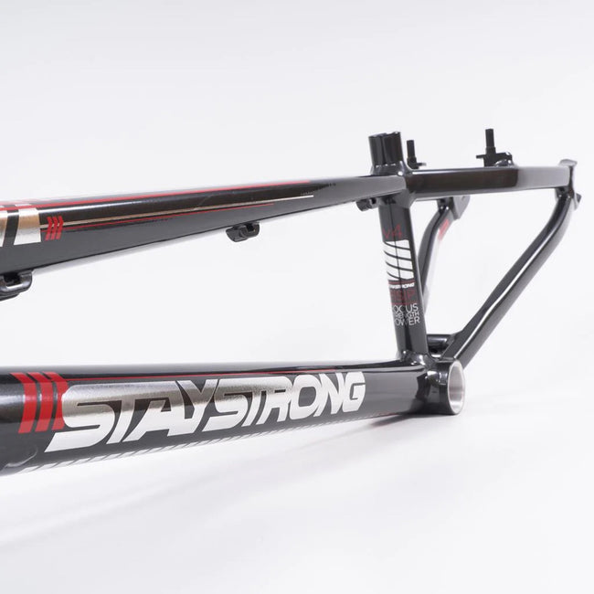 Stay Strong For Life V4 Alloy BMX Race Frame-Grey/Silver V-brake version - 2