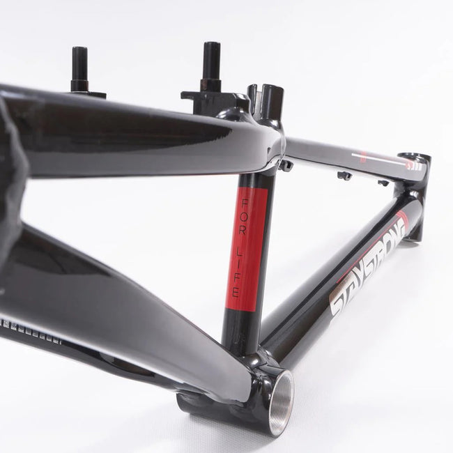 Stay Strong For Life V4 Alloy BMX Race Frame-Grey/Silver V-brake version - 3