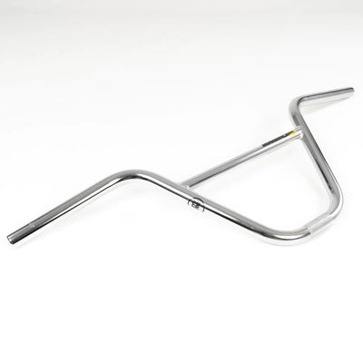 Stay Strong Truck Larry Edgar Chromoly BMX Handlebars-Chrome