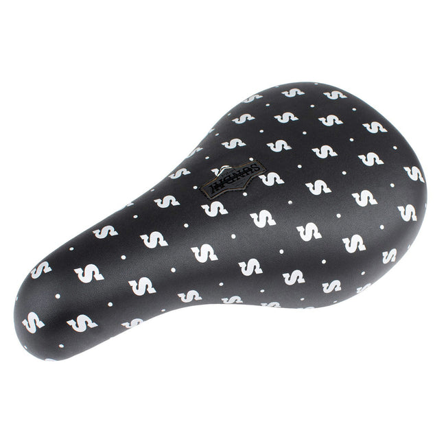 Sunday S-Pattern Reflective Pivotal BMX Seat - 1